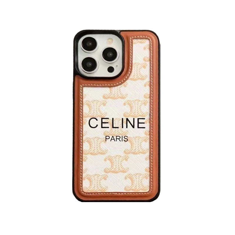 Funda negra para iPhone con correa Celine-SZ231124