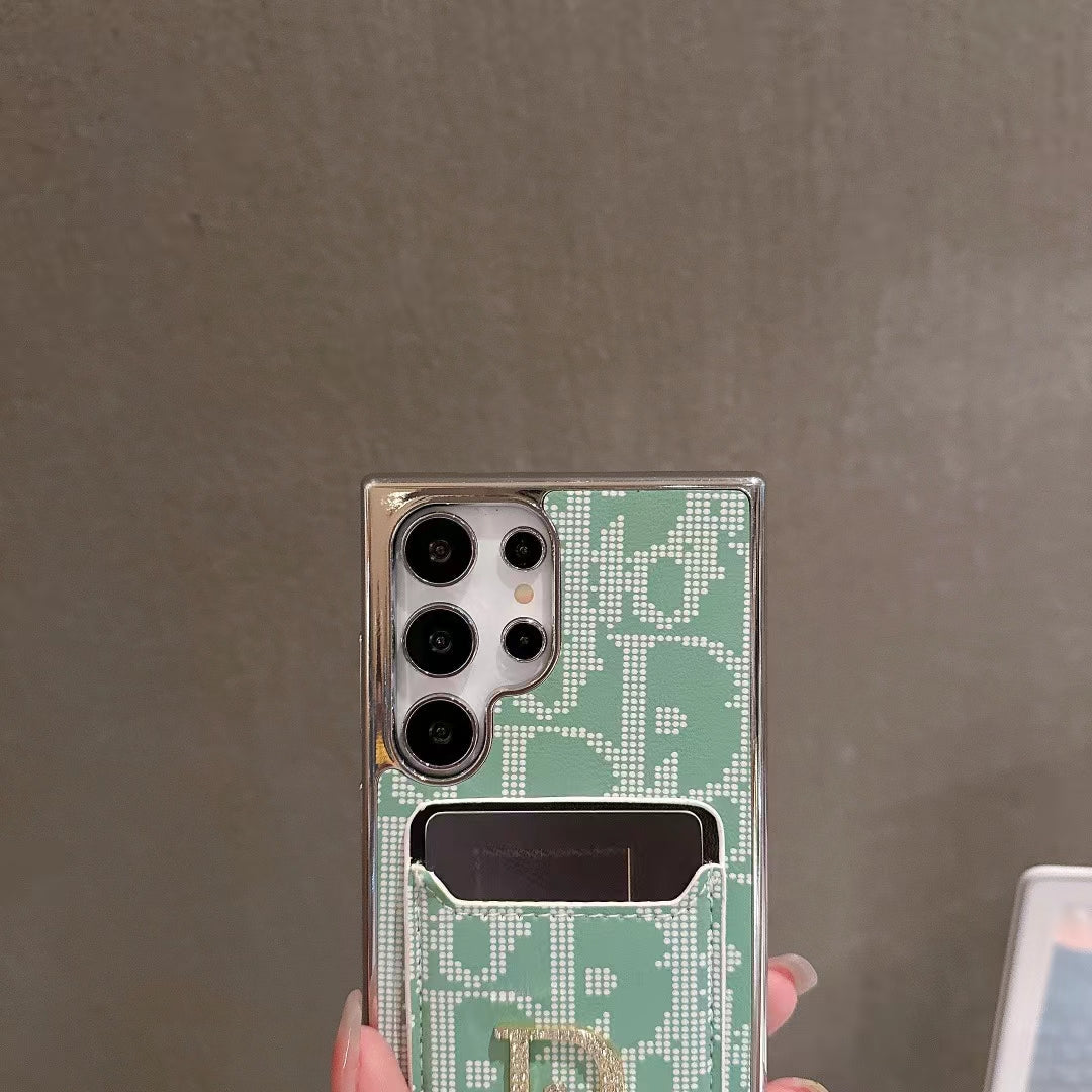 Chic Iconic Fashion Samsung Case med kortlomme