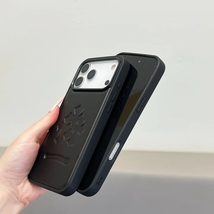 Premium fodral för iPhone i konstläder
