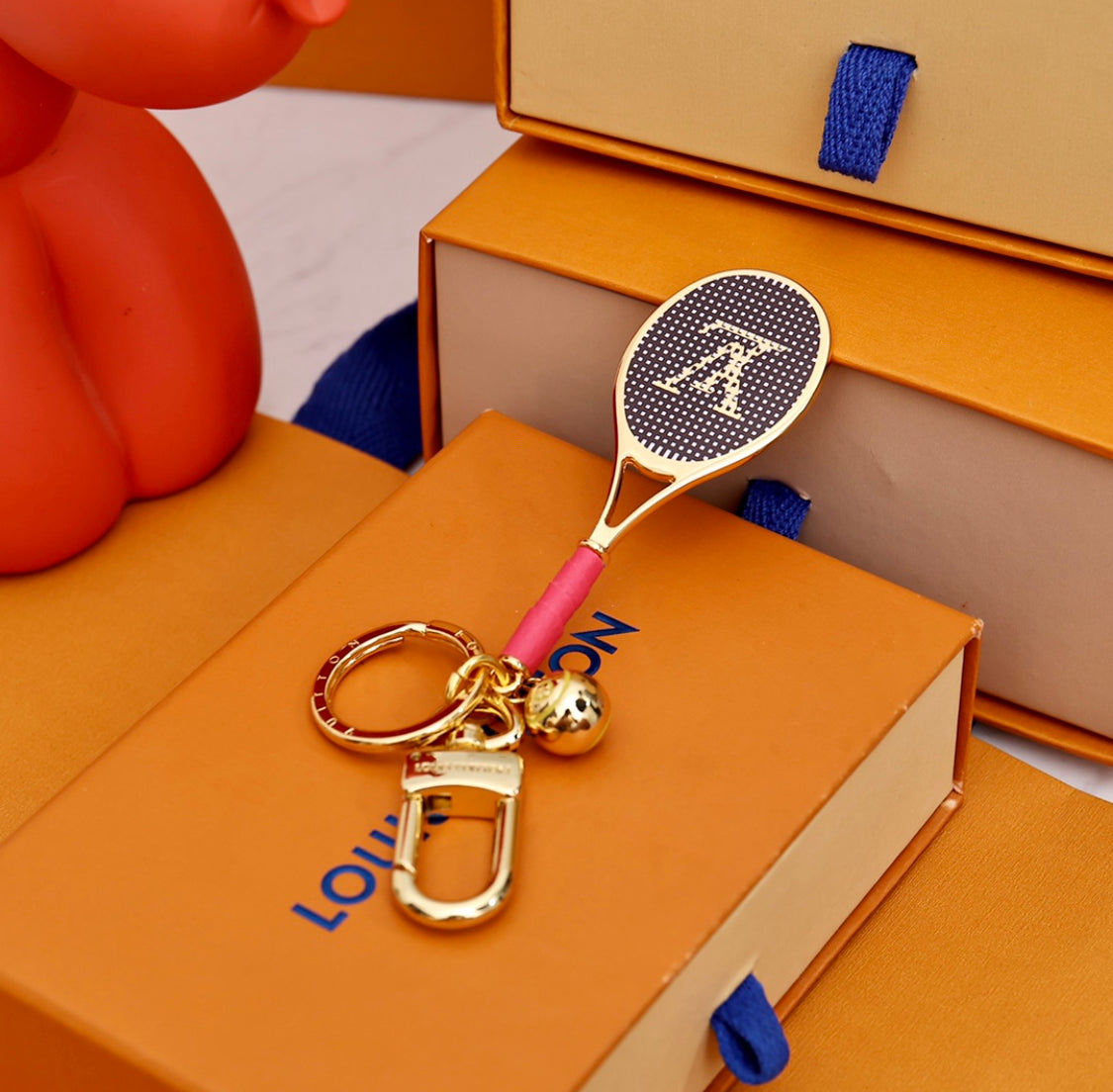 tennisketcher LV nøglering
