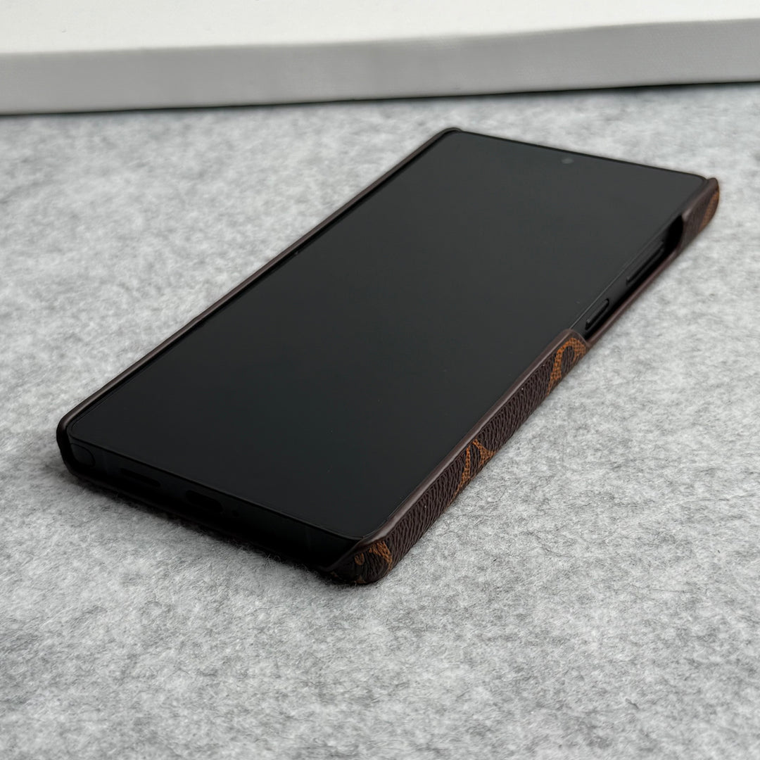 LYXIG FULL PU-LÄDER DESIGNERFODRAL FÖR SAMSUNG GALAXY