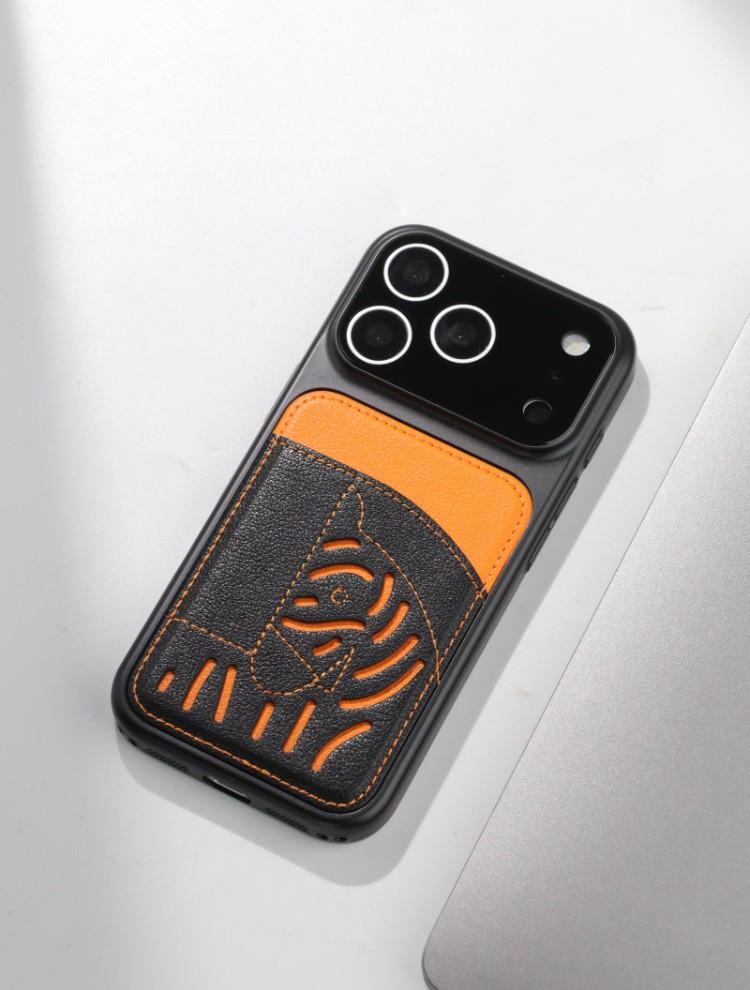 2026 Nový prémiový kožený slot na kartu iPhone pouzdro – limitovaná edice Year of the Horse