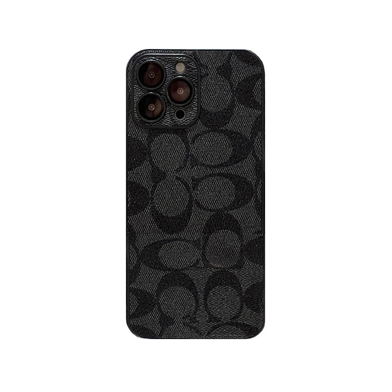 Klasyczne etui na iPhone'a Kawowe -QB240402
