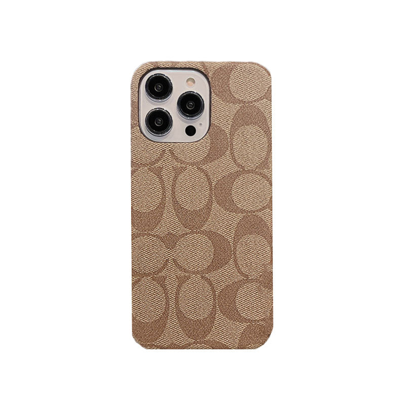 Klasikinis klasikinis iPhone dėklas rudas -JDK241426