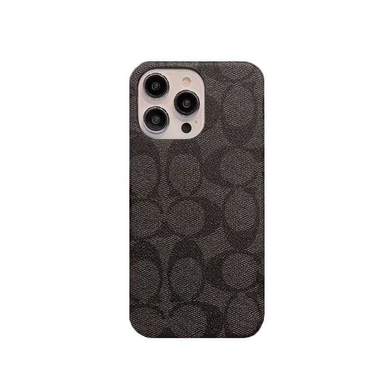 Klassische klassische iPhone-Hülle Kaffee -JDK241426