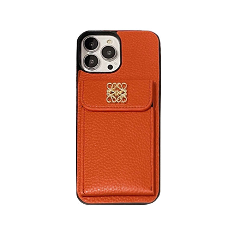 Luxusní pouzdro na iPhone s držákem karty Black-QBK240603
