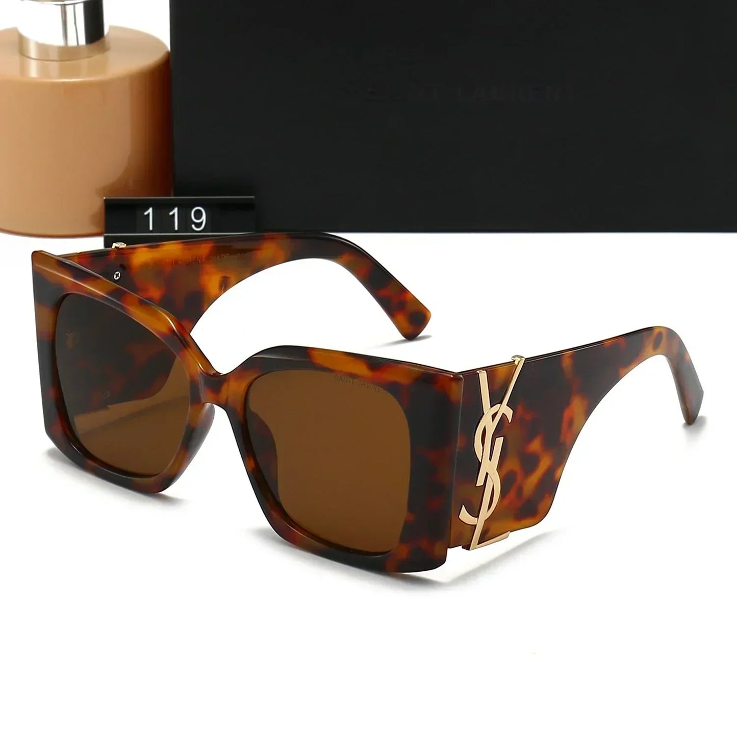 Lunettes de soleil de luxe à grande monture Y-01