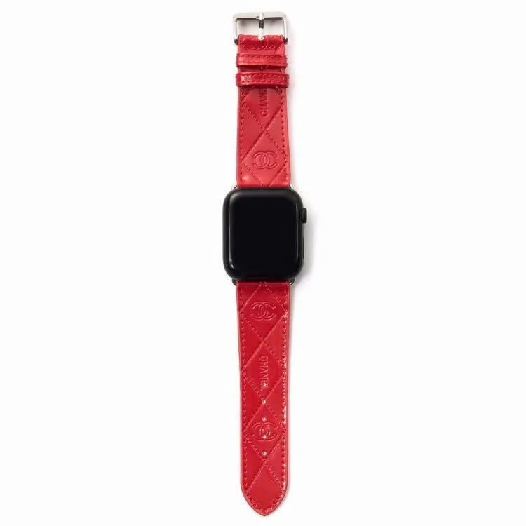 LESKLY KOŽENÝ NÁRAMEK NA HODINKY APPLE