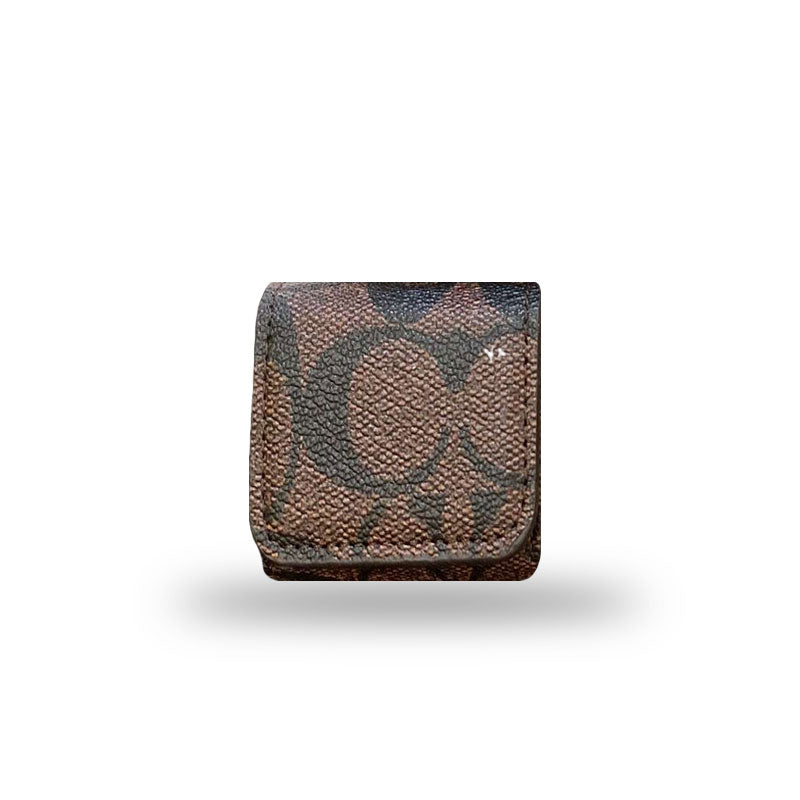 Luxusní pouzdra na AirPods Classic Tmavě hnědá-YH240425