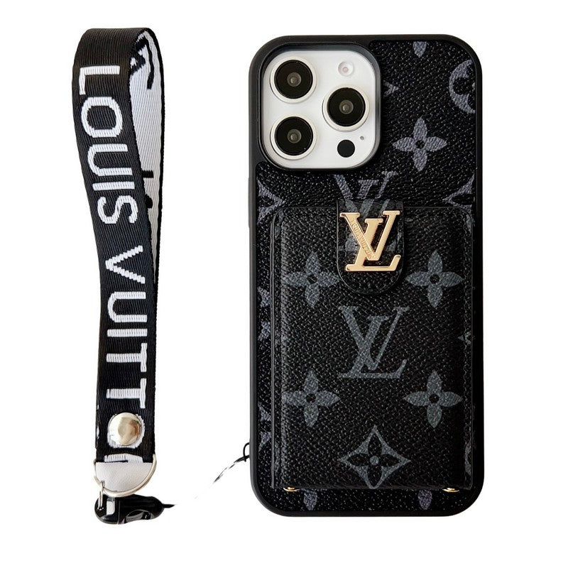 Luxusní klasické crossbody pouzdro na iPhone