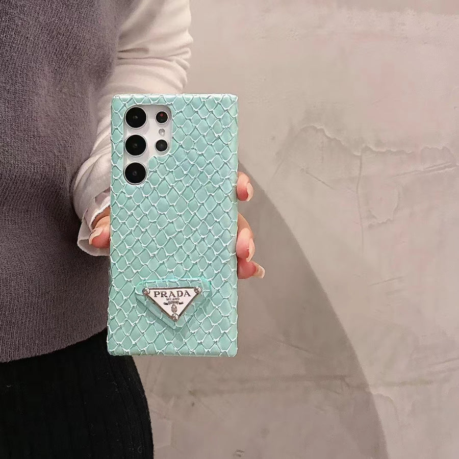 Stilvolle PR-Handyhülle mit Schlangenmuster für Samsung Galaxy
