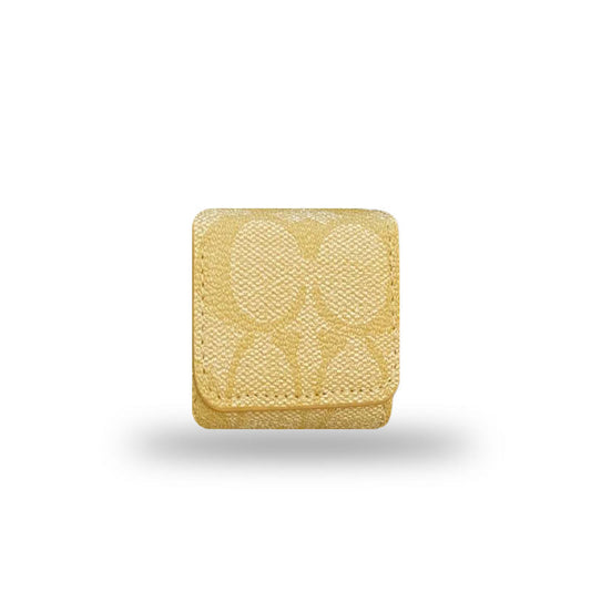 Luksusowe klasyczne etui na słuchawki AirPods Coffee-YH240425