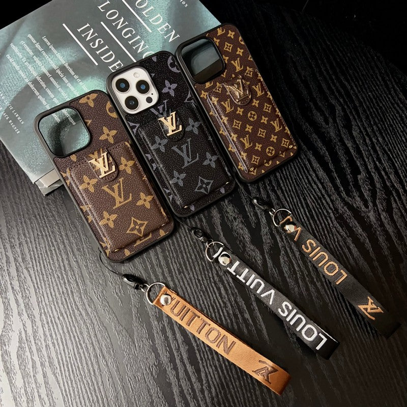Luxusní klasické crossbody pouzdro na iPhone