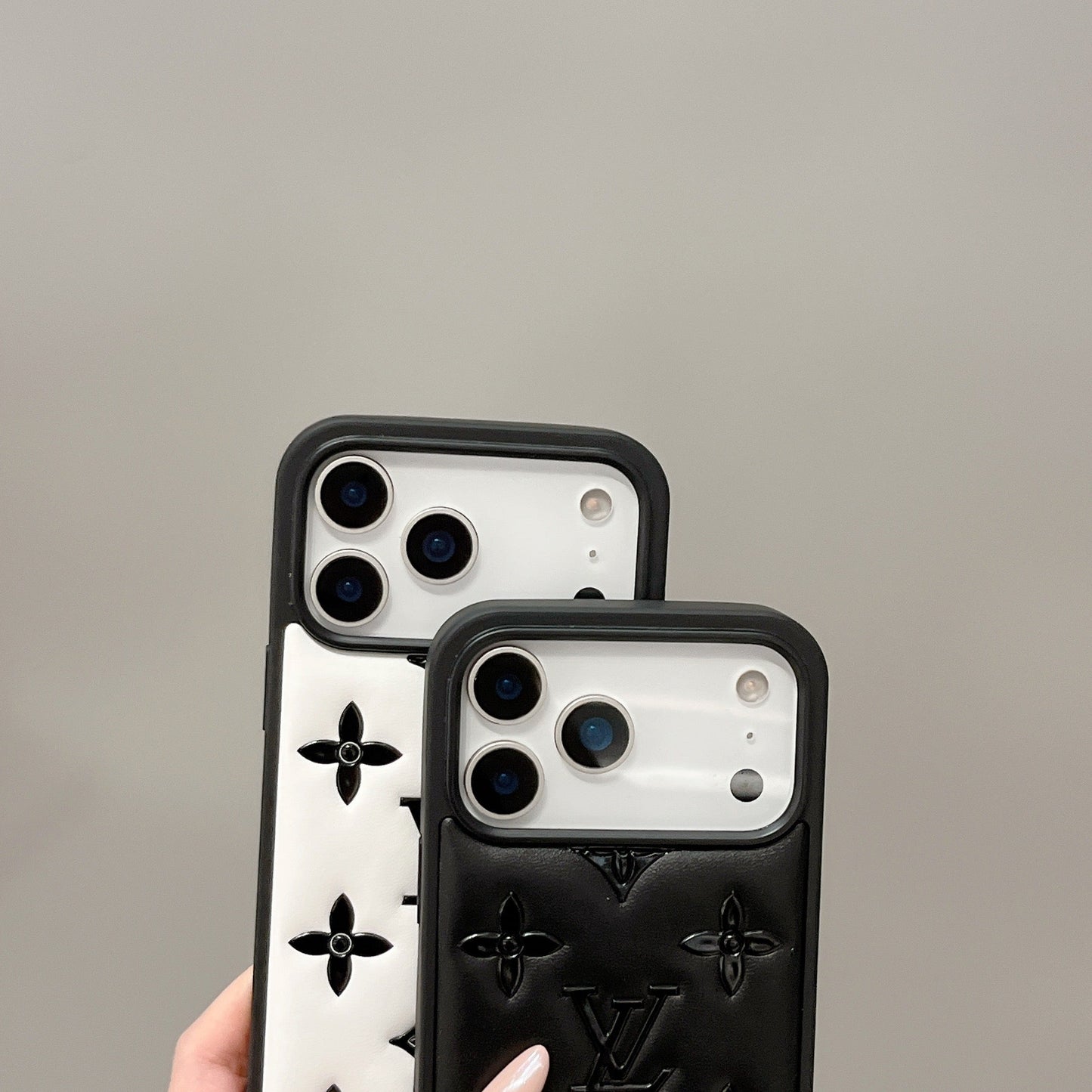 럭셔리 3D 양각 디자이너 iPhone 케이스