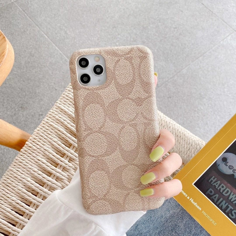Klassische klassische iPhone-Hülle Kaffee -JDK241426