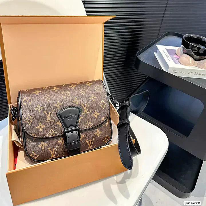 Geantă de lux Model monogramă din piele de înaltă calitate