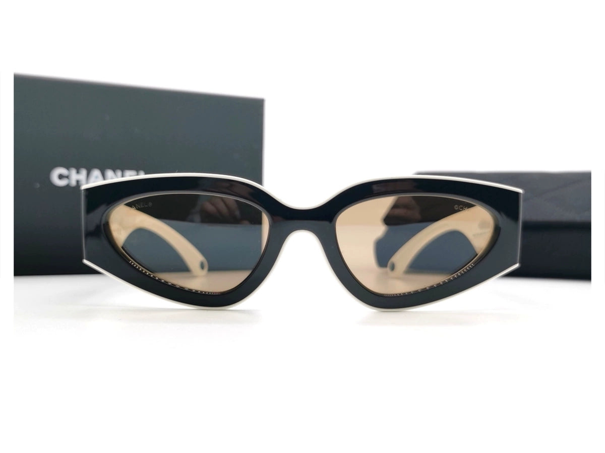 Lunettes de soleil rectangulaires en acétate