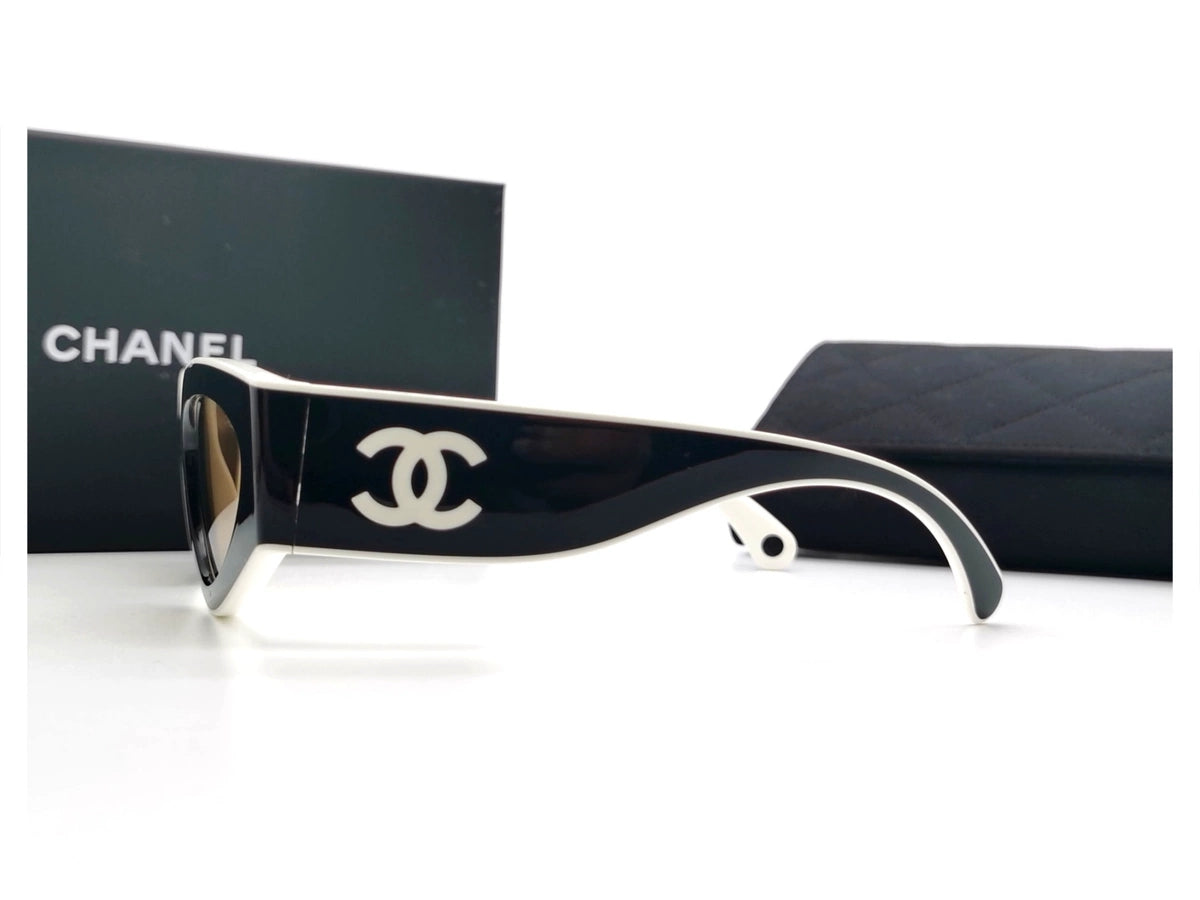 Lunettes de soleil rectangulaires en acétate