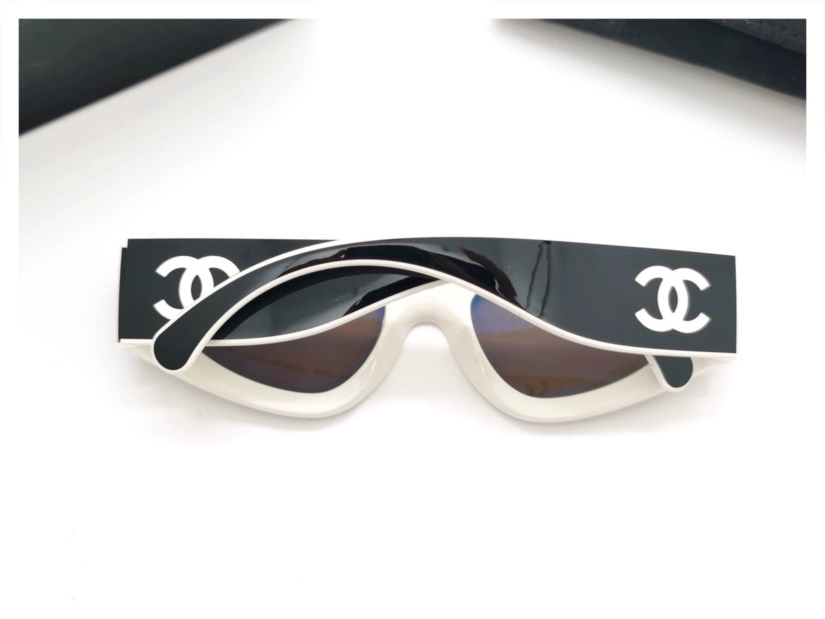 Lunettes de soleil rectangulaires en acétate