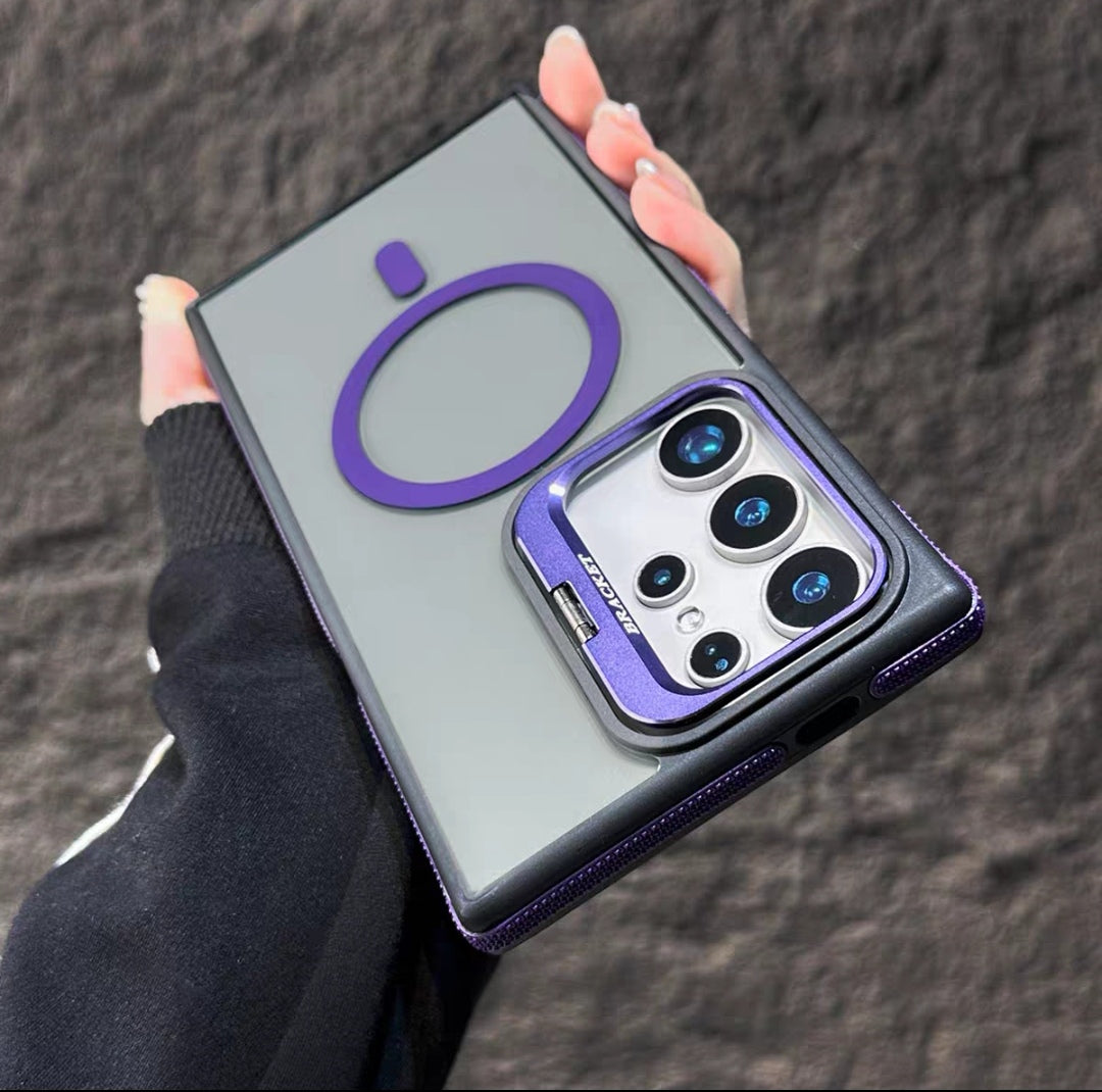 Stylish & Minimalist Magnetic Stand Phone Case
