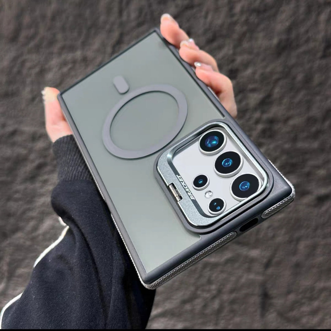 Stylish & Minimalist Magnetic Stand Phone Case