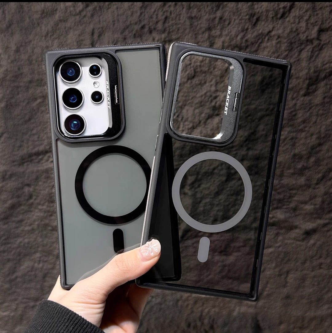 Stylish & Minimalist Magnetic Stand Phone Case