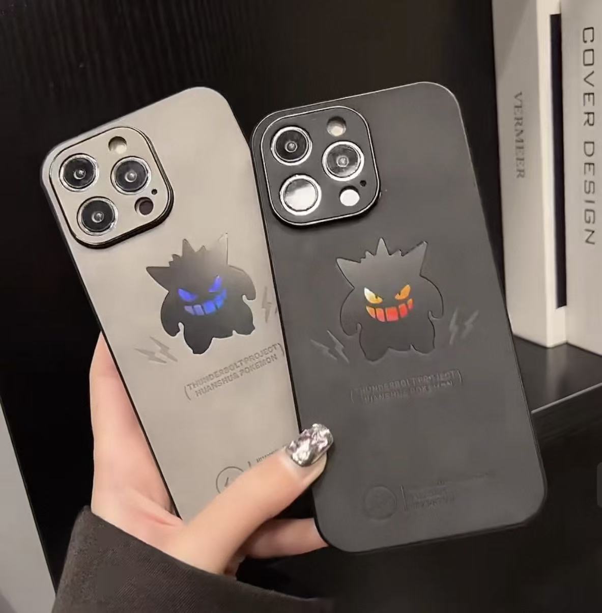 Modische Cartoon-coole Laser-Gengar-iPhone-Hülle