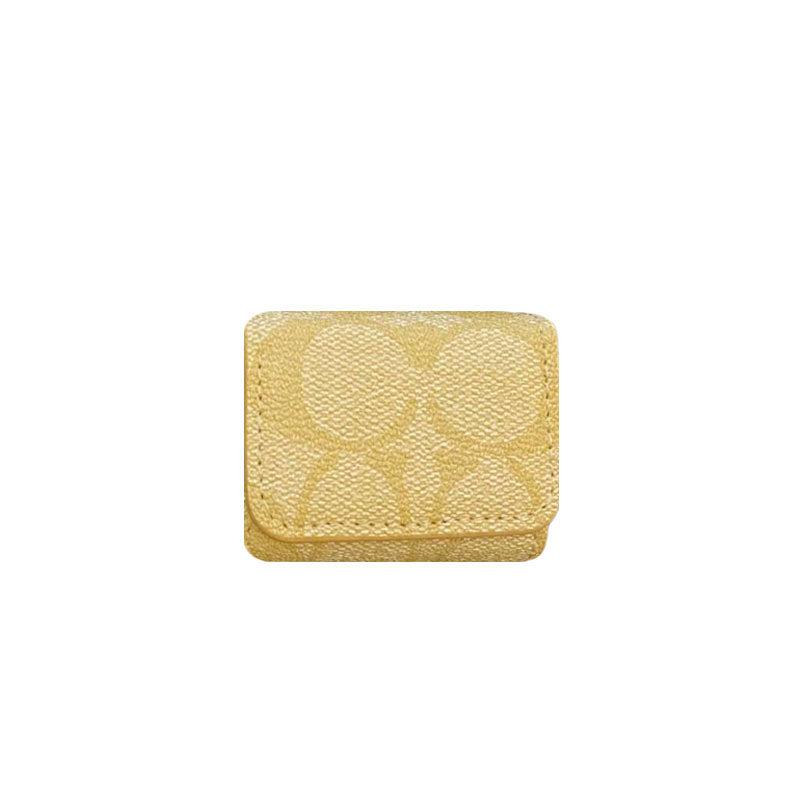 Luksusowe klasyczne etui na słuchawki AirPods Coffee-YH240425