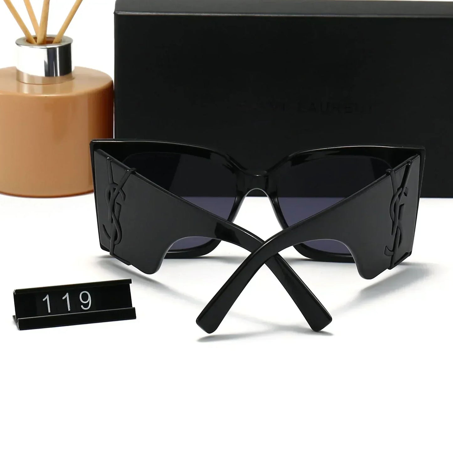 Lunettes de soleil de luxe à grande monture Y-01