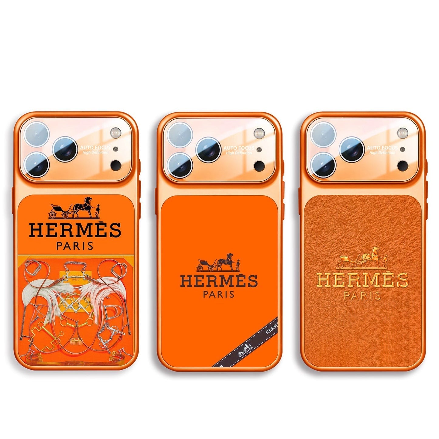 Pouzdro na iPhone řady H Luxury Orange Series