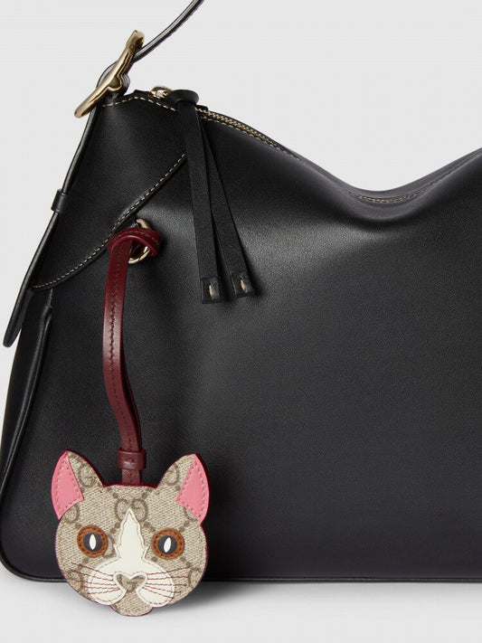 Monogram Cat & Hund nøglering Charm