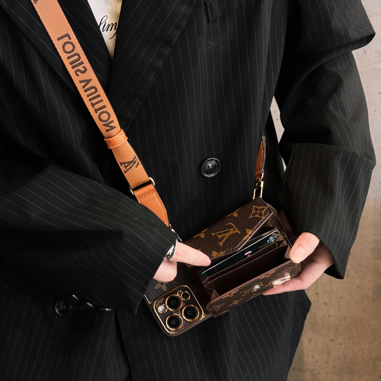 Nouveau modèleCoque pour iPhone en cuir avancée