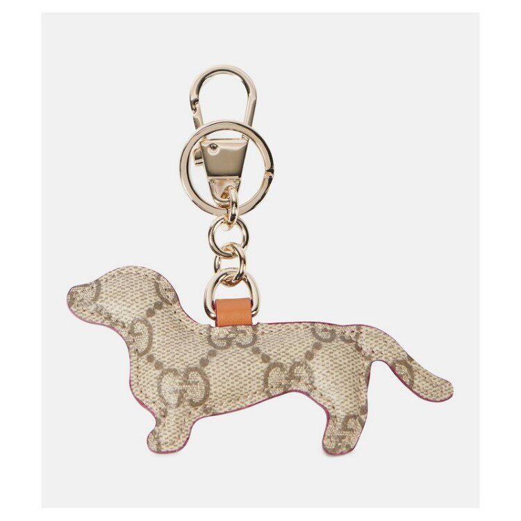 Schlüsselanhänger mit Monogramm-Katze und Hund