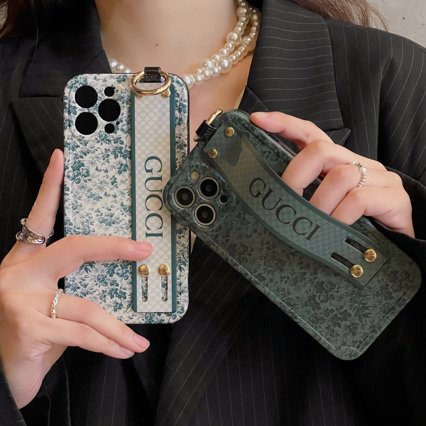 Prémiové pouzdro na iPhone s náramkem