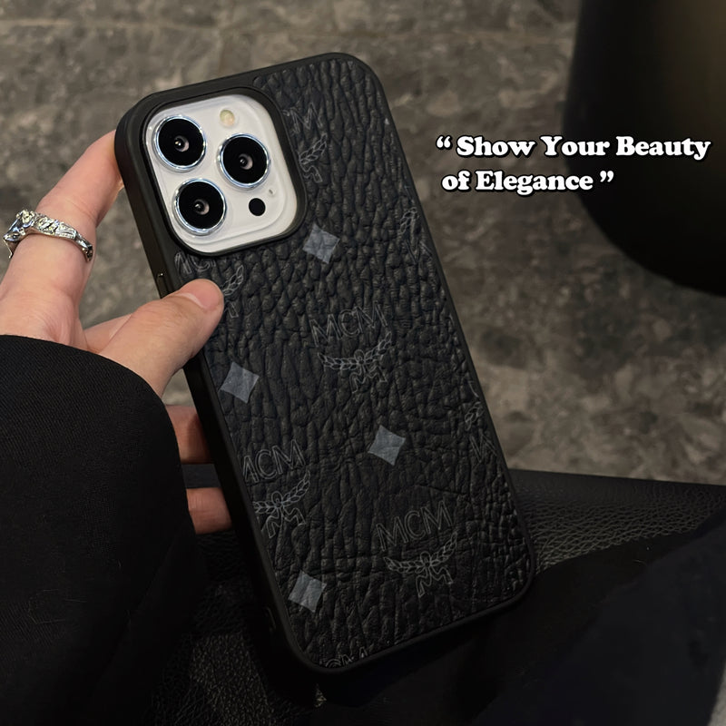 MCM iPhone-Hülle Schwarz-MCK240603