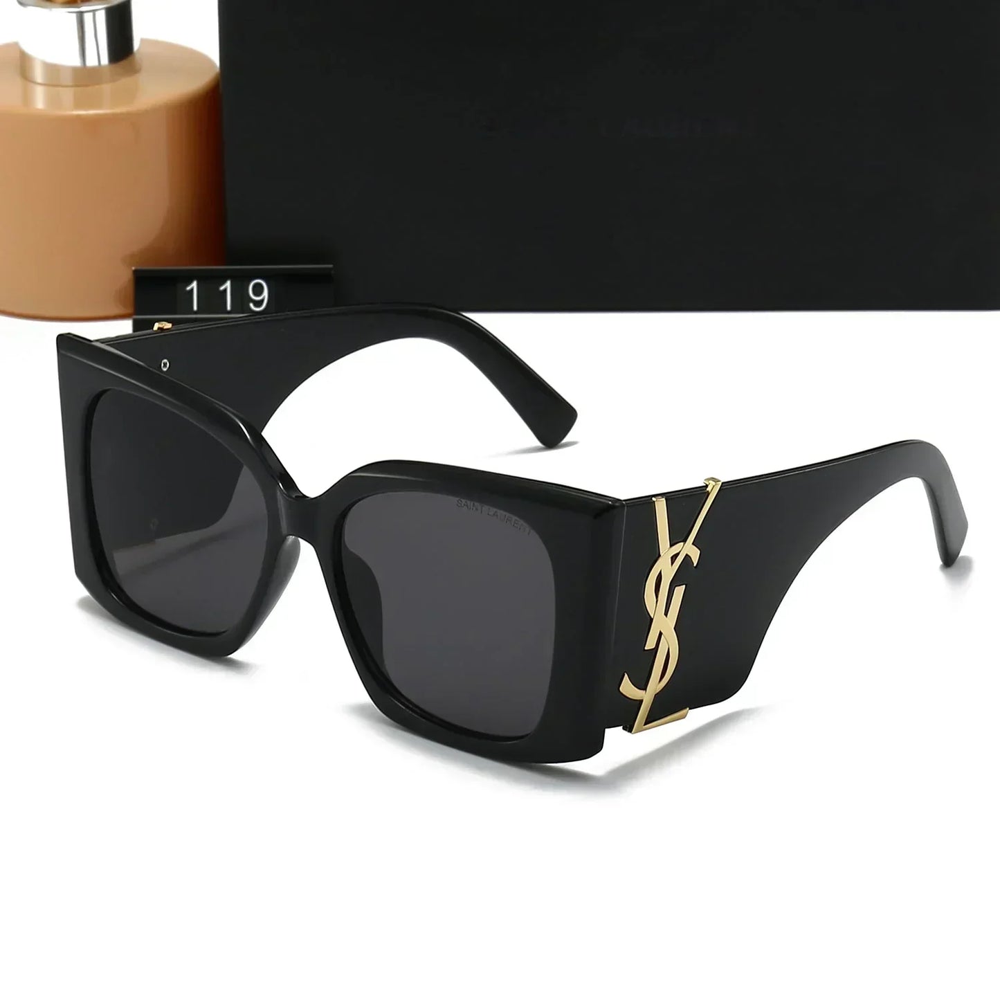 Lunettes de soleil de luxe à grande monture Y-01