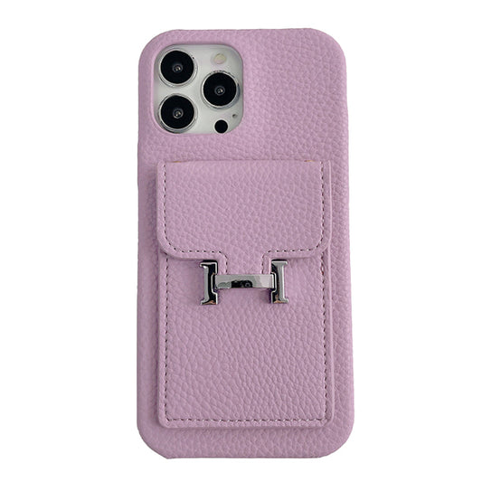 H-Kartenhalter-Leder-iPhone-Hülle