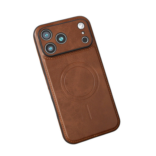 Husă MagSafe din imitație de piele de înaltă calitate