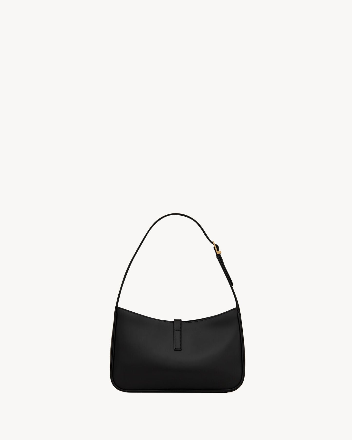 Saint Laurent Le 5 à 7 Hobo aus Lackleder – Burgunder Eleganz