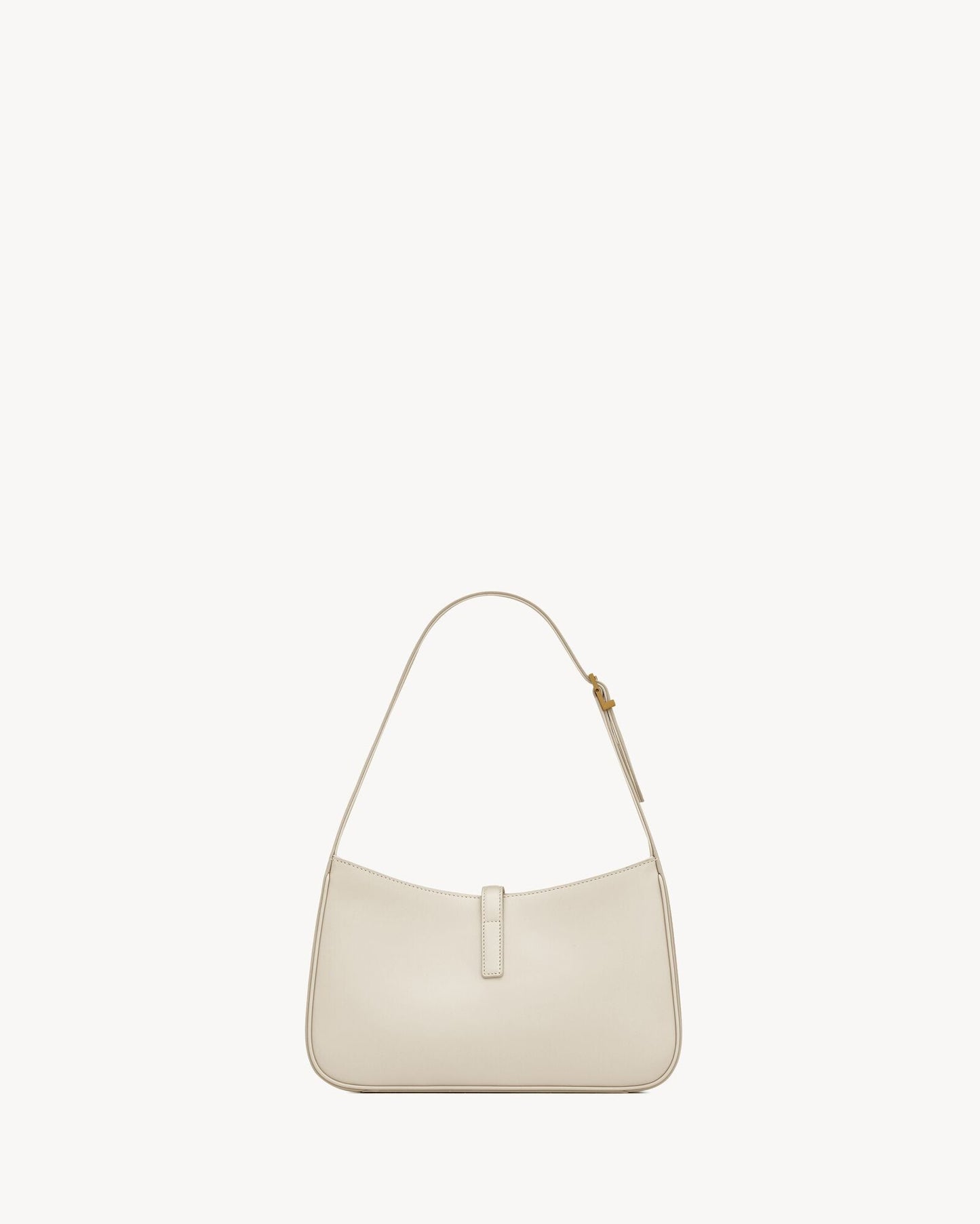 Saint Laurent Le 5 à 7 Hobo aus Lackleder – Burgunder Eleganz