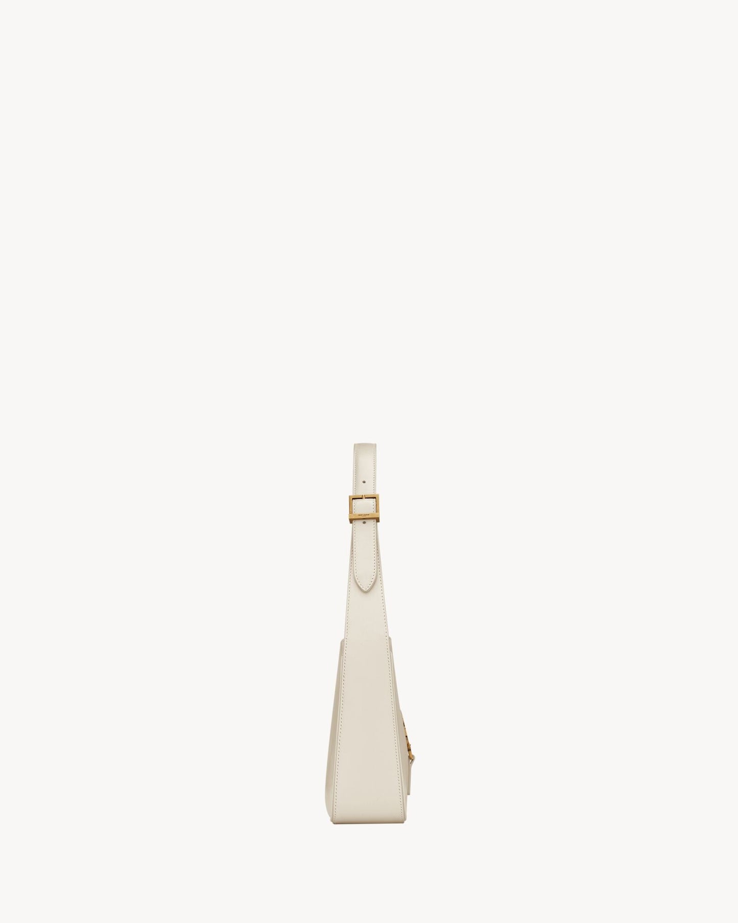 Saint Laurent Le 5 à 7 Hobo aus Lackleder – Burgunder Eleganz