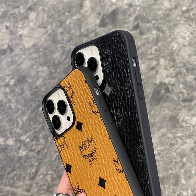 MCM iPhone-Hülle Schwarz-MCK240603