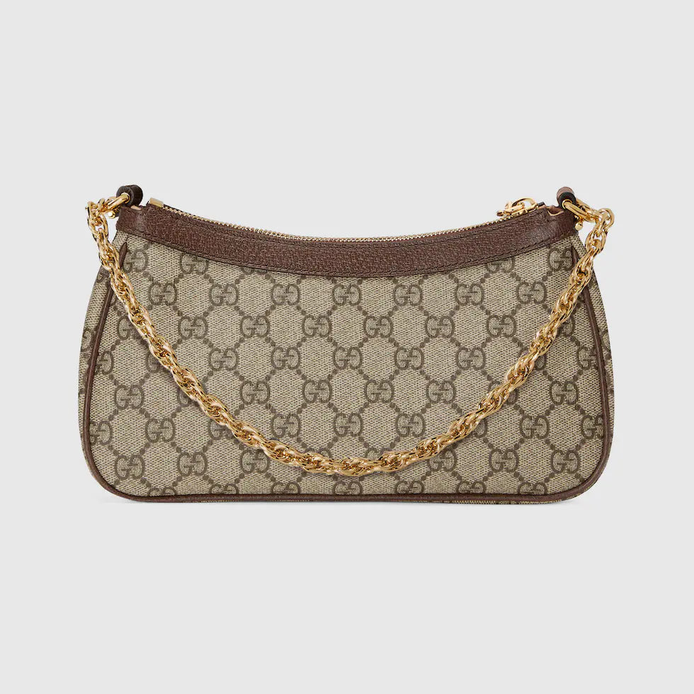 Bolso de hombro de lona estampado