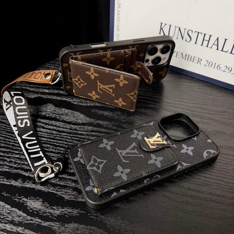 Luxusní klasické crossbody pouzdro na iPhone
