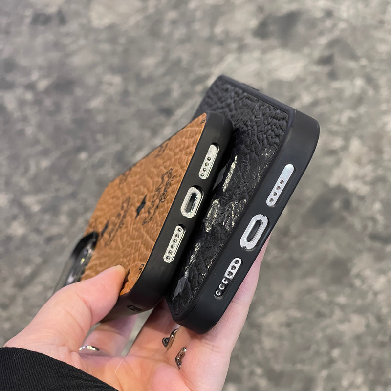 MCM iPhone-Hülle Schwarz-MCK240603