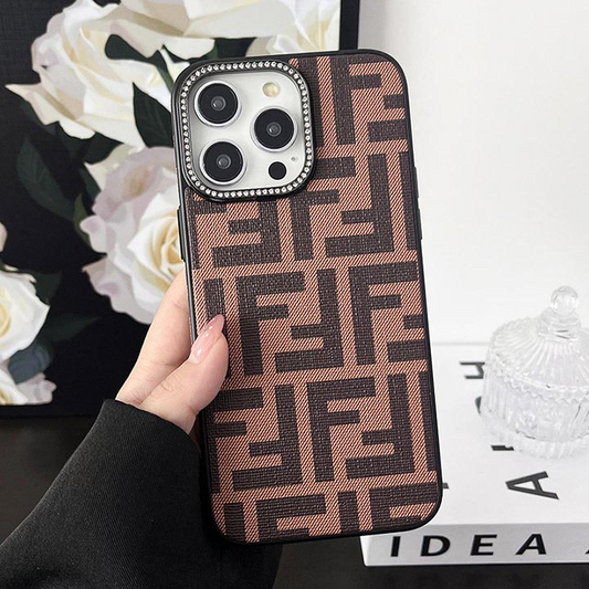 Luxe Fabric Sparkle surround iPhone-deksel