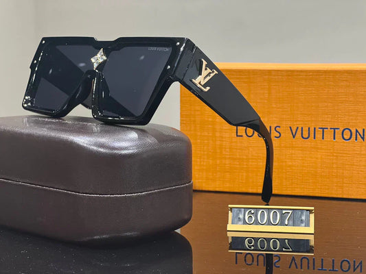 Luxuriöse Sonnenbrille mit großem Rahmen L-009