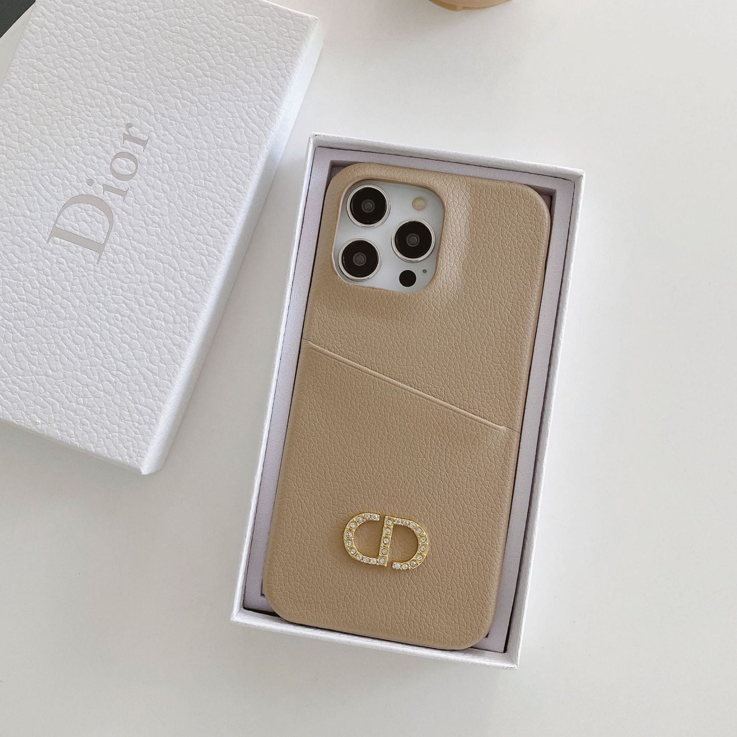 Custodia per iPhone in pelle alla moda