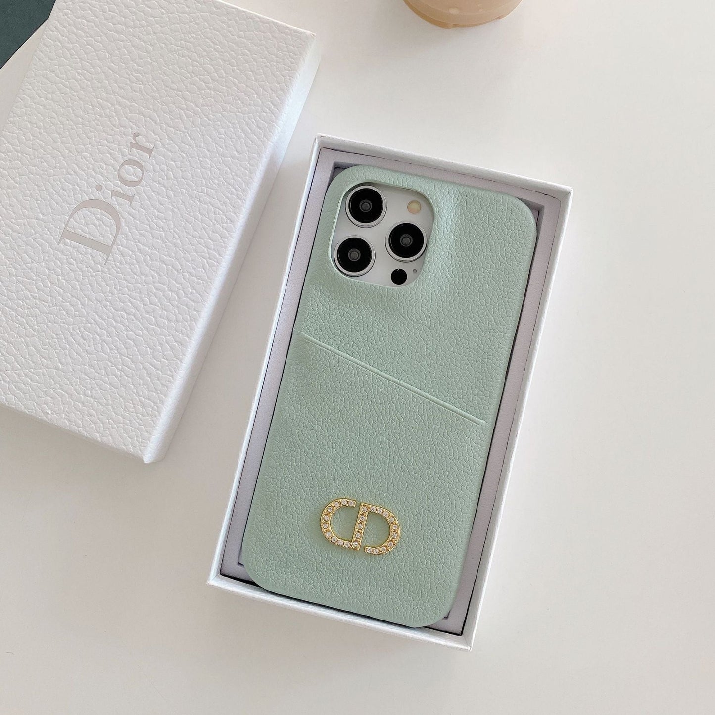 Custodia per iPhone in pelle alla moda