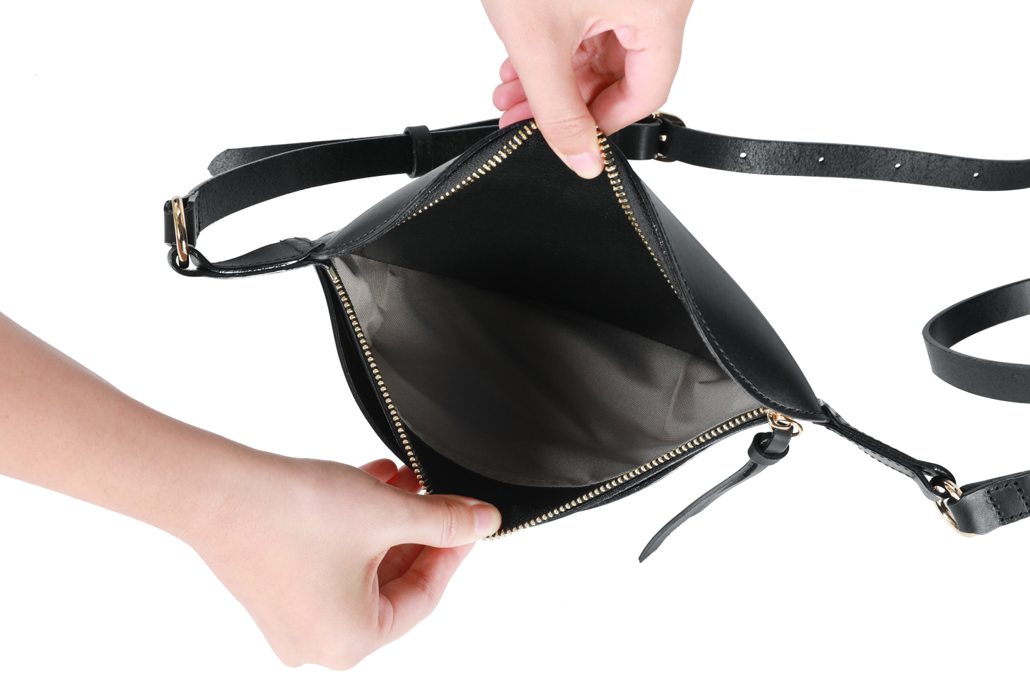 A bolsa tipo estilingue
